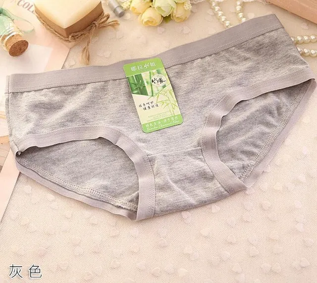 100% Quality Women's Underwear Bamboo Fiber Women Panties Women Lingerie Briefs Calcinha Fio Dental  M L XL