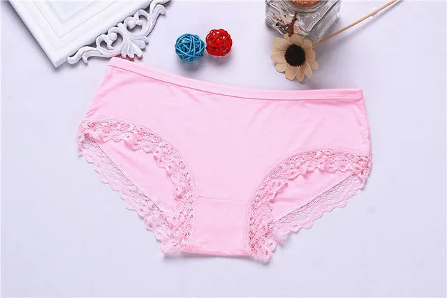 2017 Promotion Time-limited Solid Cotton Rayon None Women's Panties Briefs Underwear Women Invisible Seamless Crotch A201