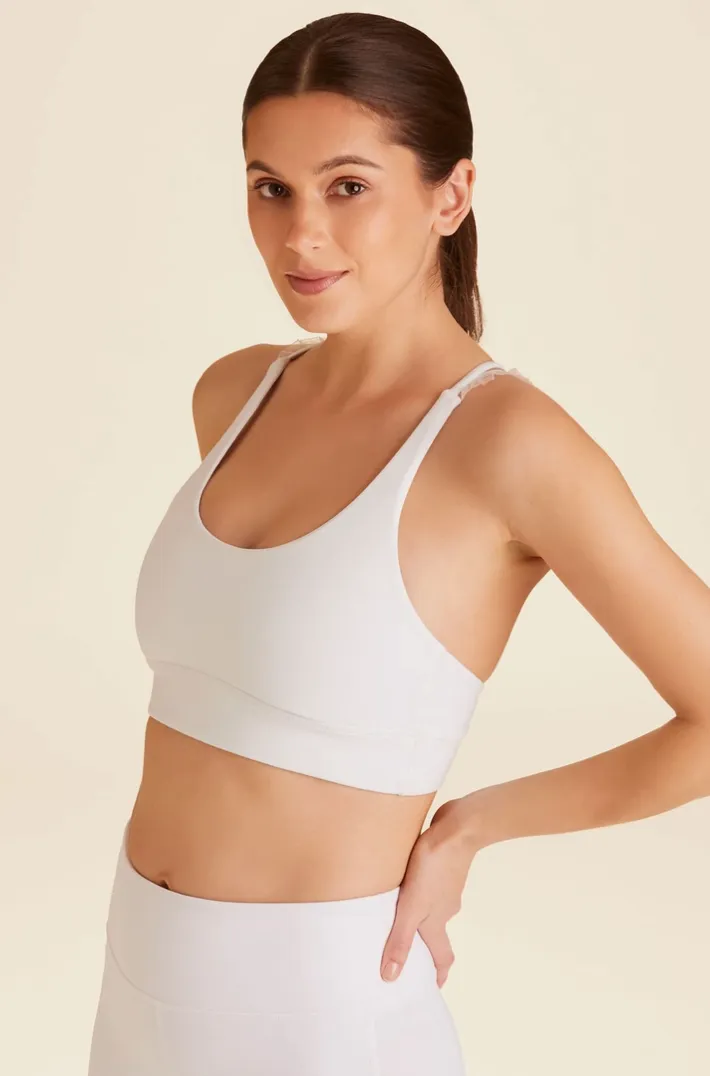 Alala | Ribbon Bra | White