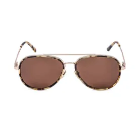 Calvin Klein Unisex Tortoise Round Sunglasses CK18103S