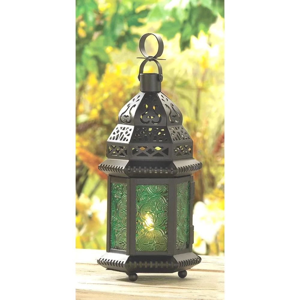 Colored Glass Lanterns (Assorted)