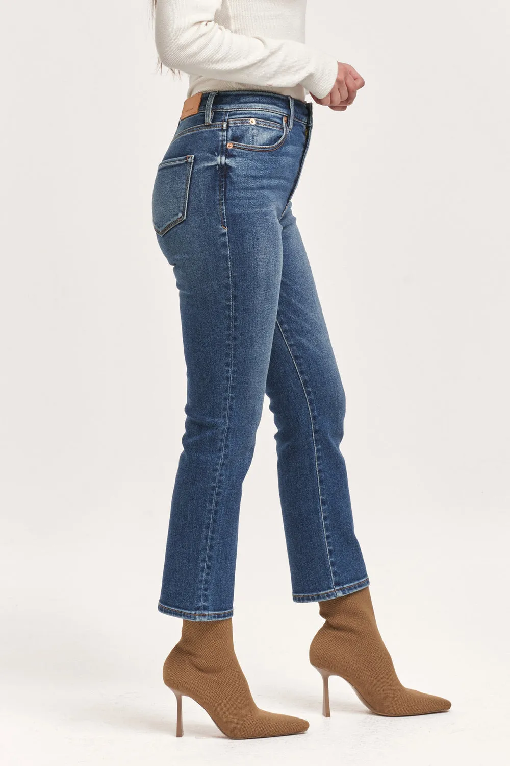 DEAR JOHN FRANKIE HIGH RISE STRAIGHT JEAN