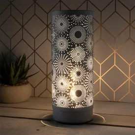 Desire Aroma Cylinder Lamp Sparkle Grey