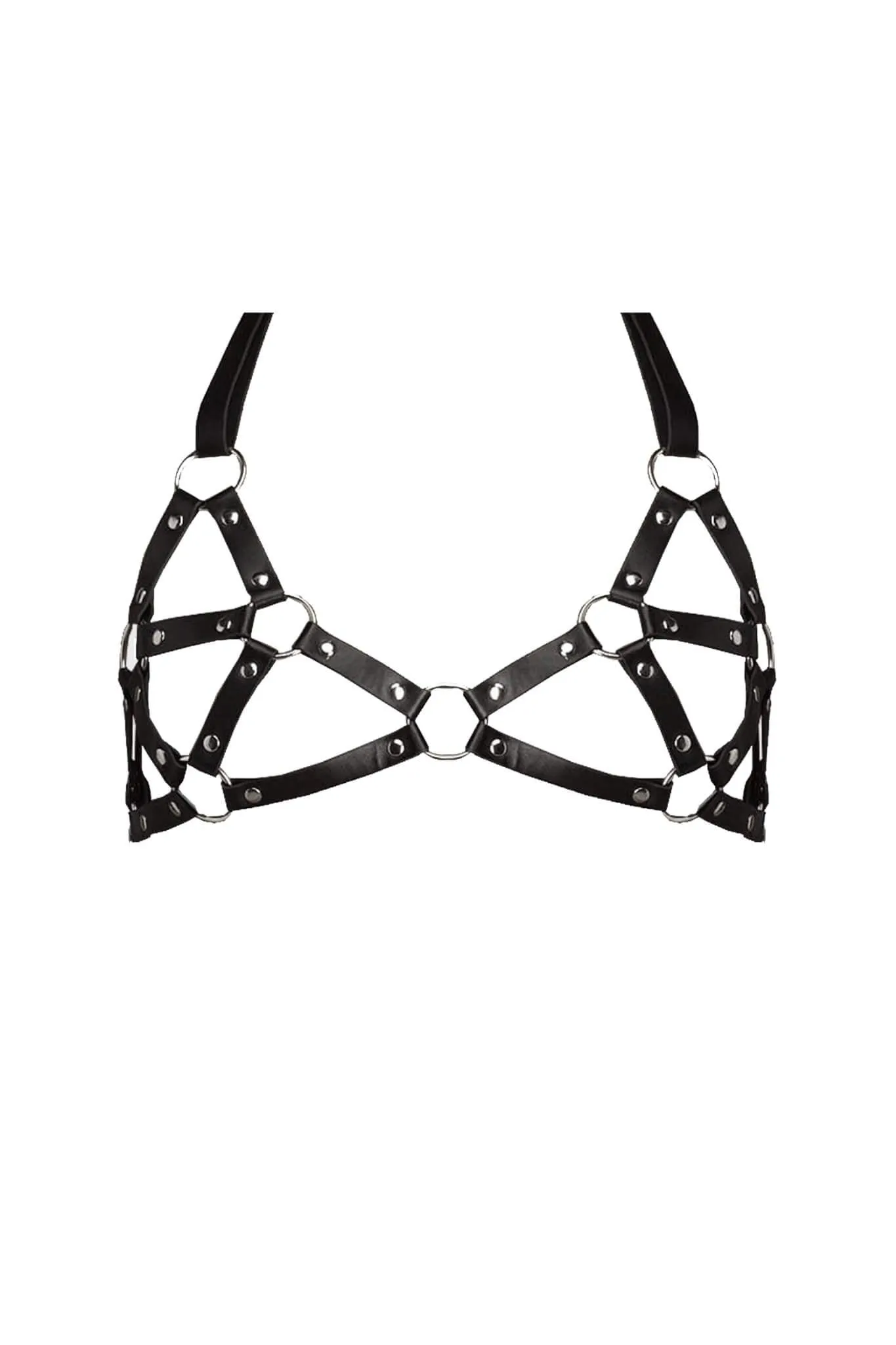 Eternity Leather Harness Bra