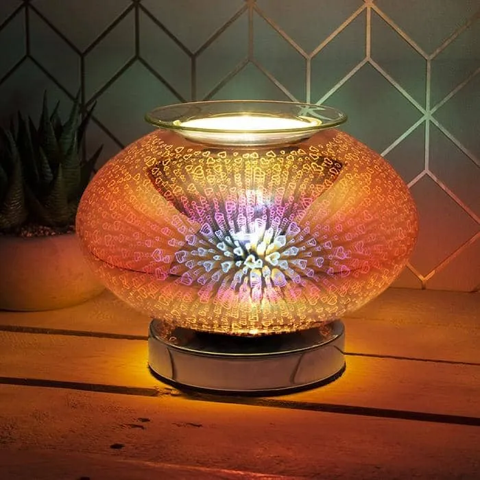 Hearts Globe Aroma Lamp