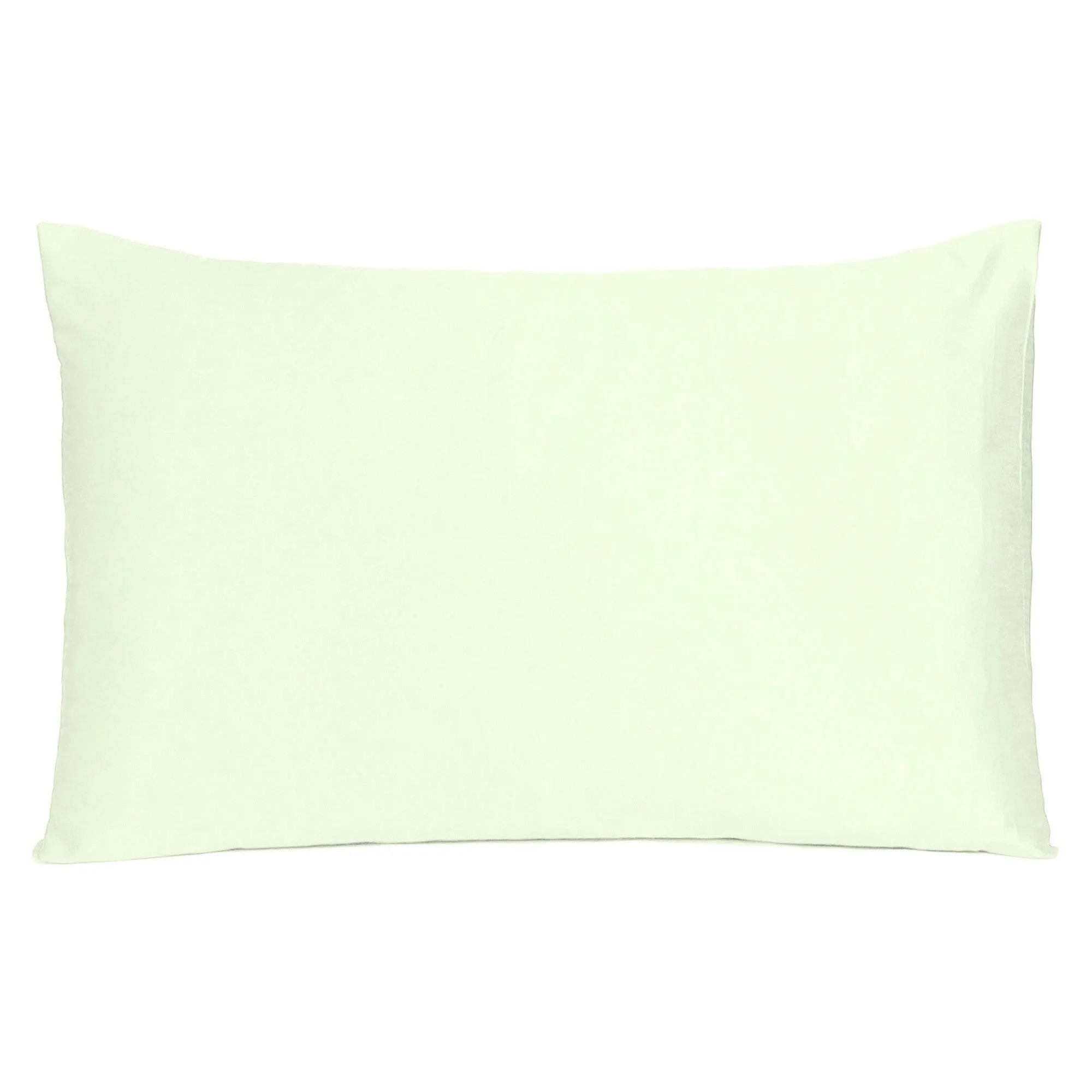 Ivory Dreamy Set Of 2 Silky Satin King Pillowcases