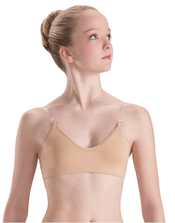 Motionwear 2493 Child Clear Back Bra