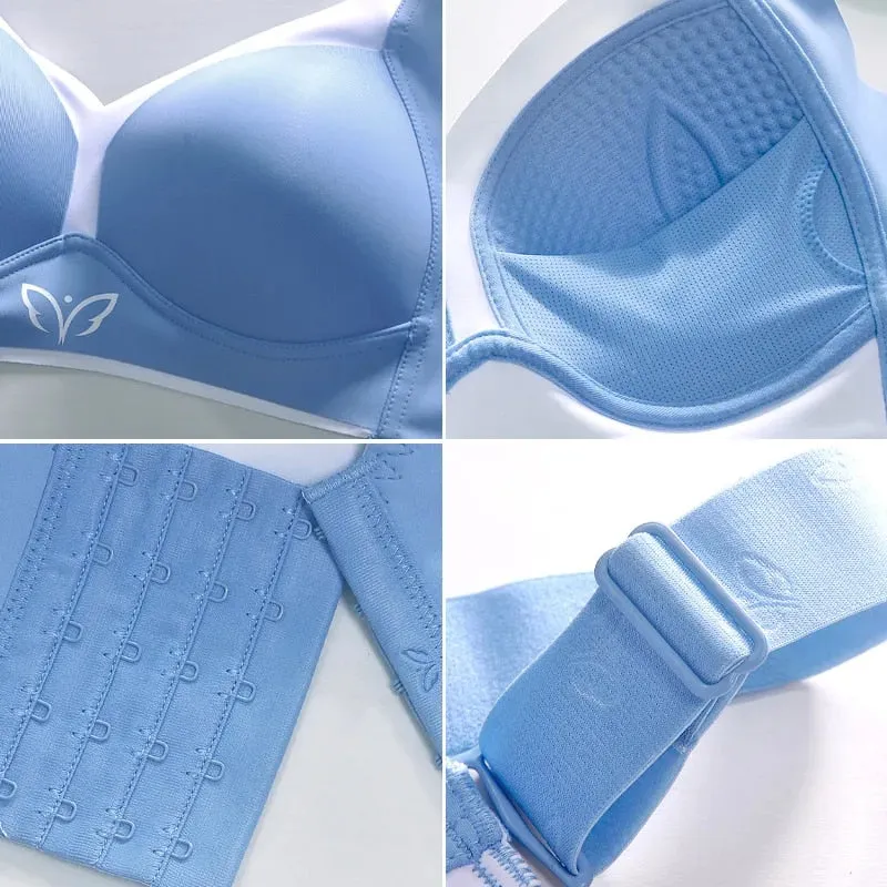 OCW Bras Seamless Full Coverage Wireless Lined Plus Size