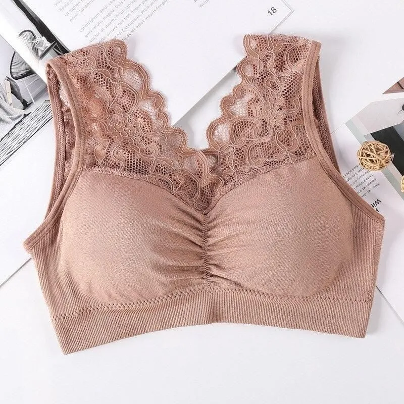 OCW LAVI LIFT Push Up Comfort Super Elastic Breathable Lace Bra