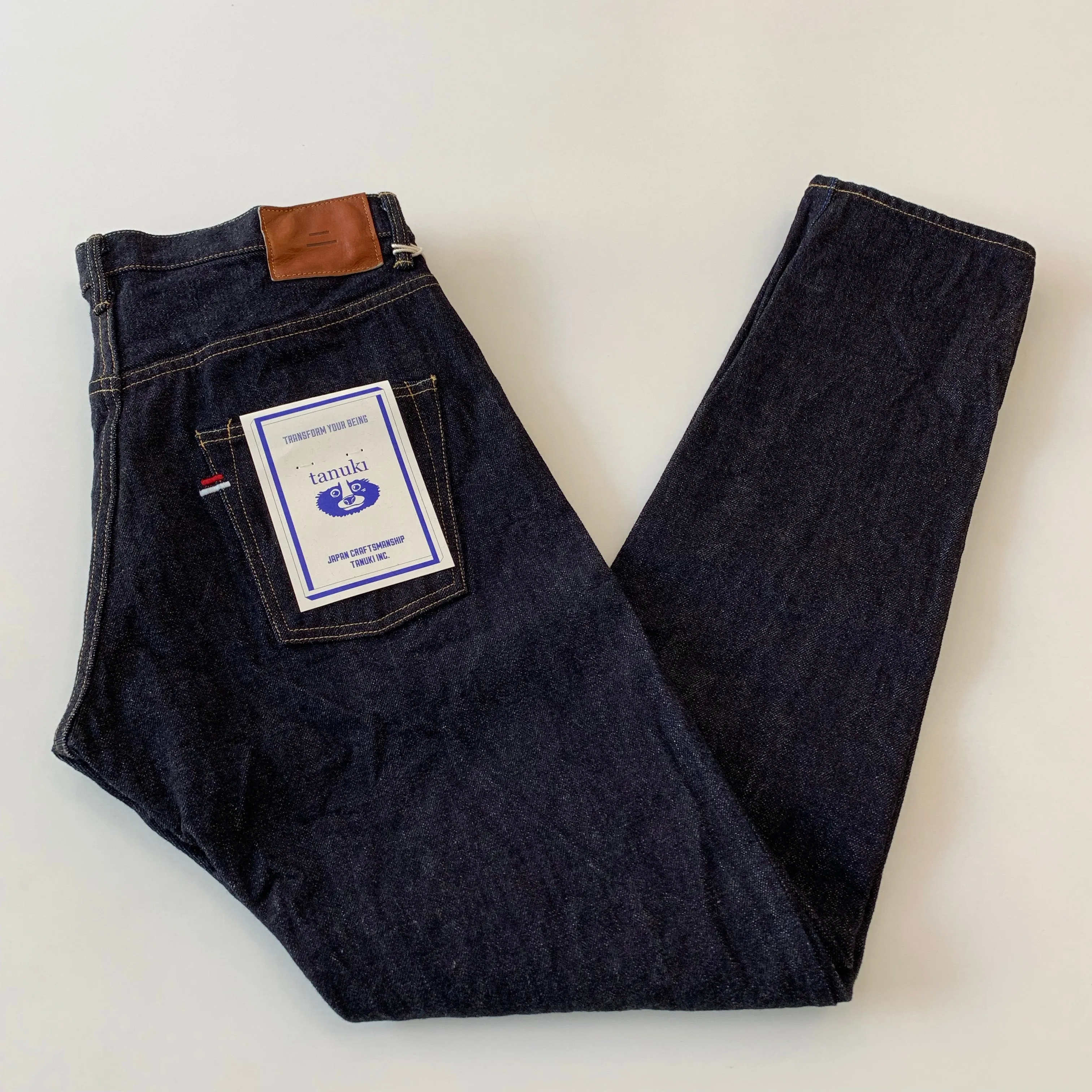 RHT "Retro" High Rise Tapered 15oz Selvedge Jeans