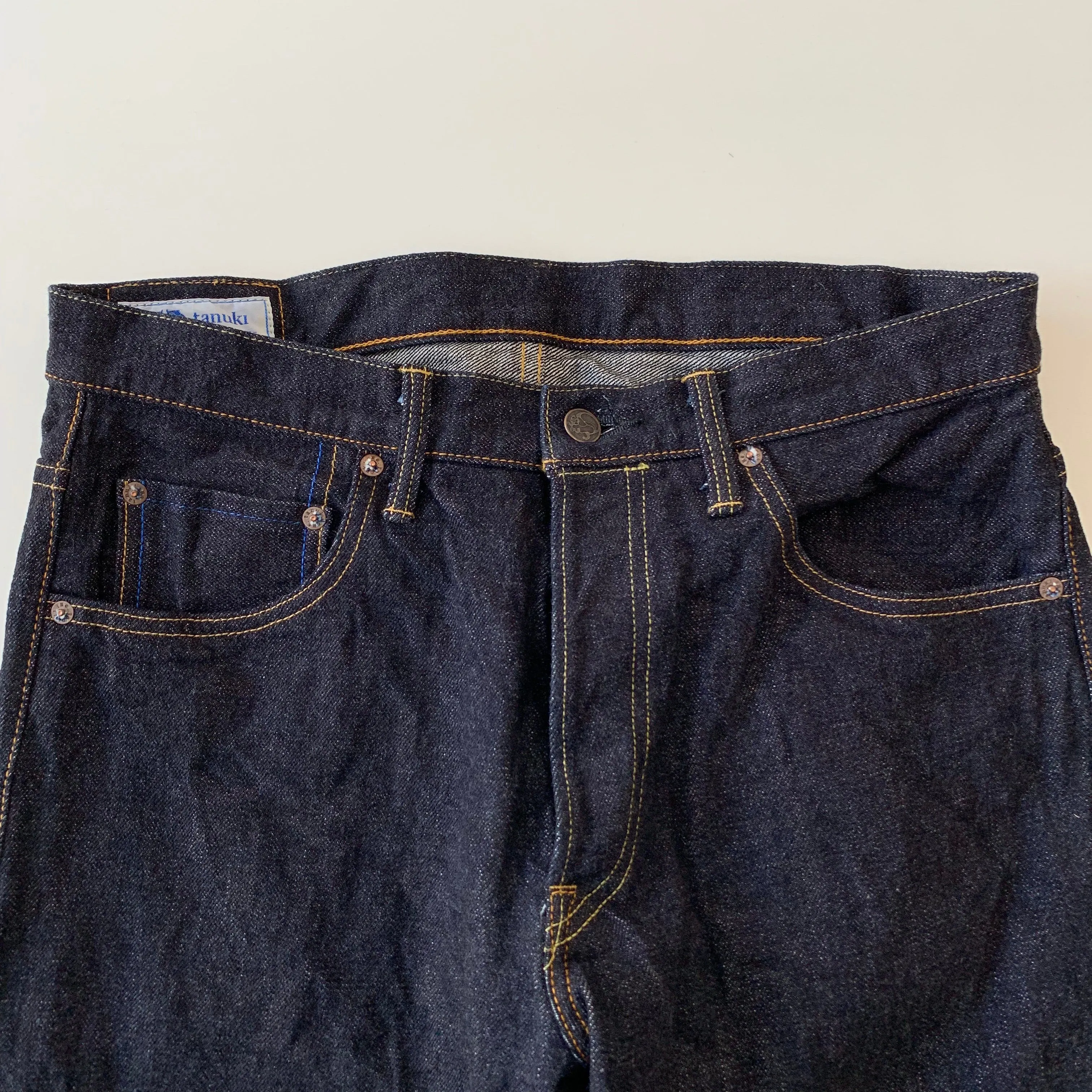 RHT "Retro" High Rise Tapered 15oz Selvedge Jeans