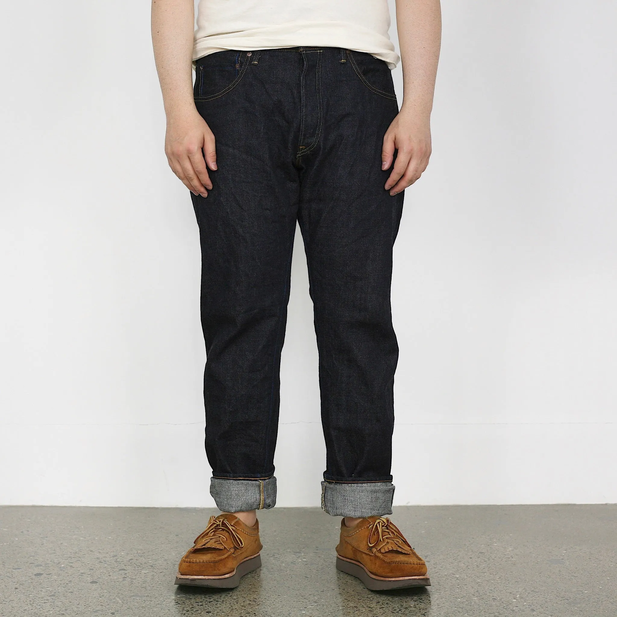 RHT "Retro" High Rise Tapered 15oz Selvedge Jeans