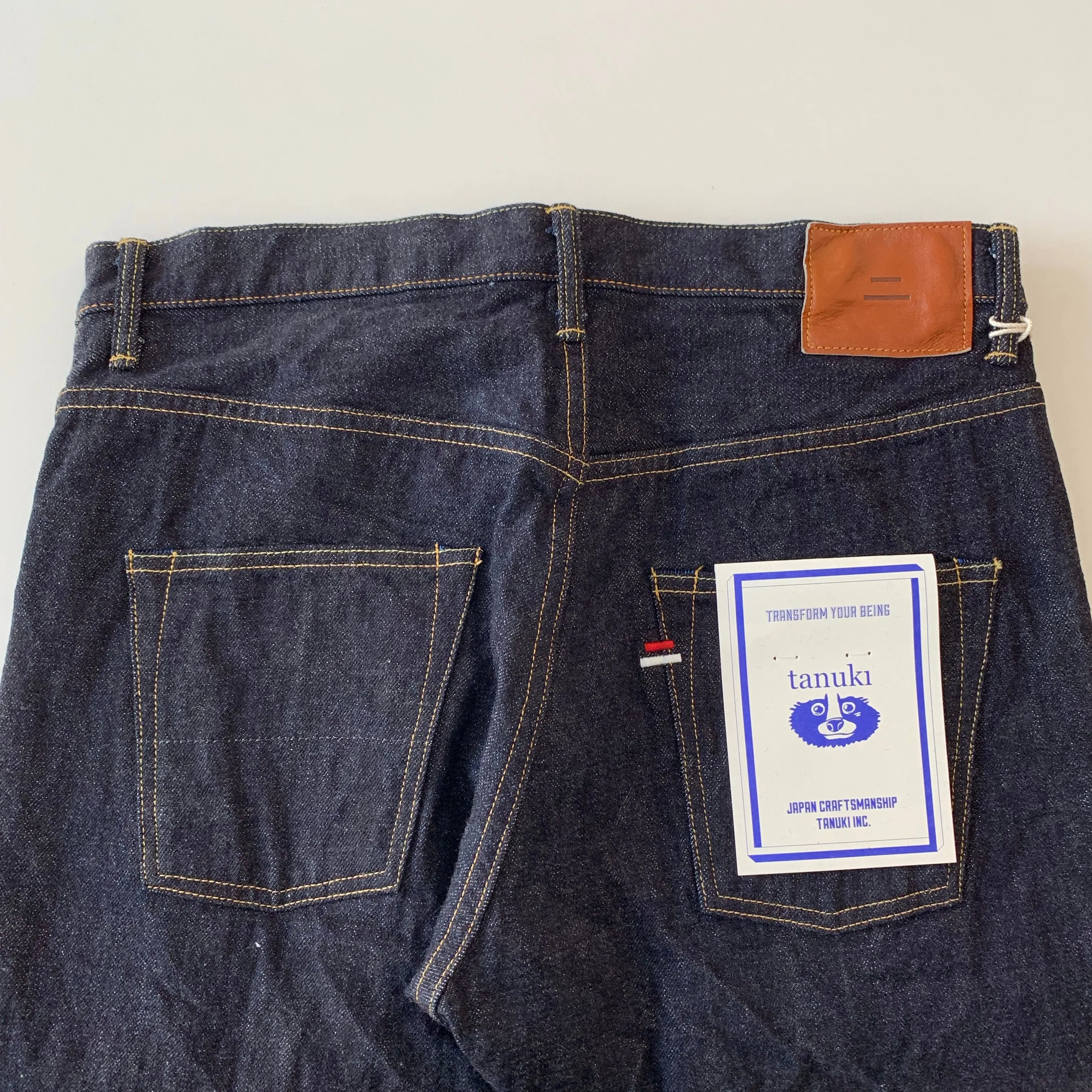 RHT "Retro" High Rise Tapered 15oz Selvedge Jeans