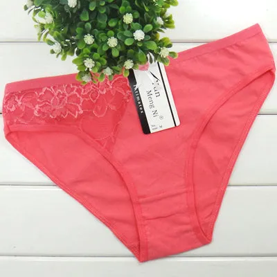 Sale Solid high quality Women Underwear Thongs Ladies Briefs bragas Factory Direct Wholesale Sexy Lace Cotton Women's Panties