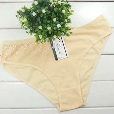 Sale Solid high quality Women Underwear Thongs Ladies Briefs bragas Factory Direct Wholesale Sexy Lace Cotton Women's Panties