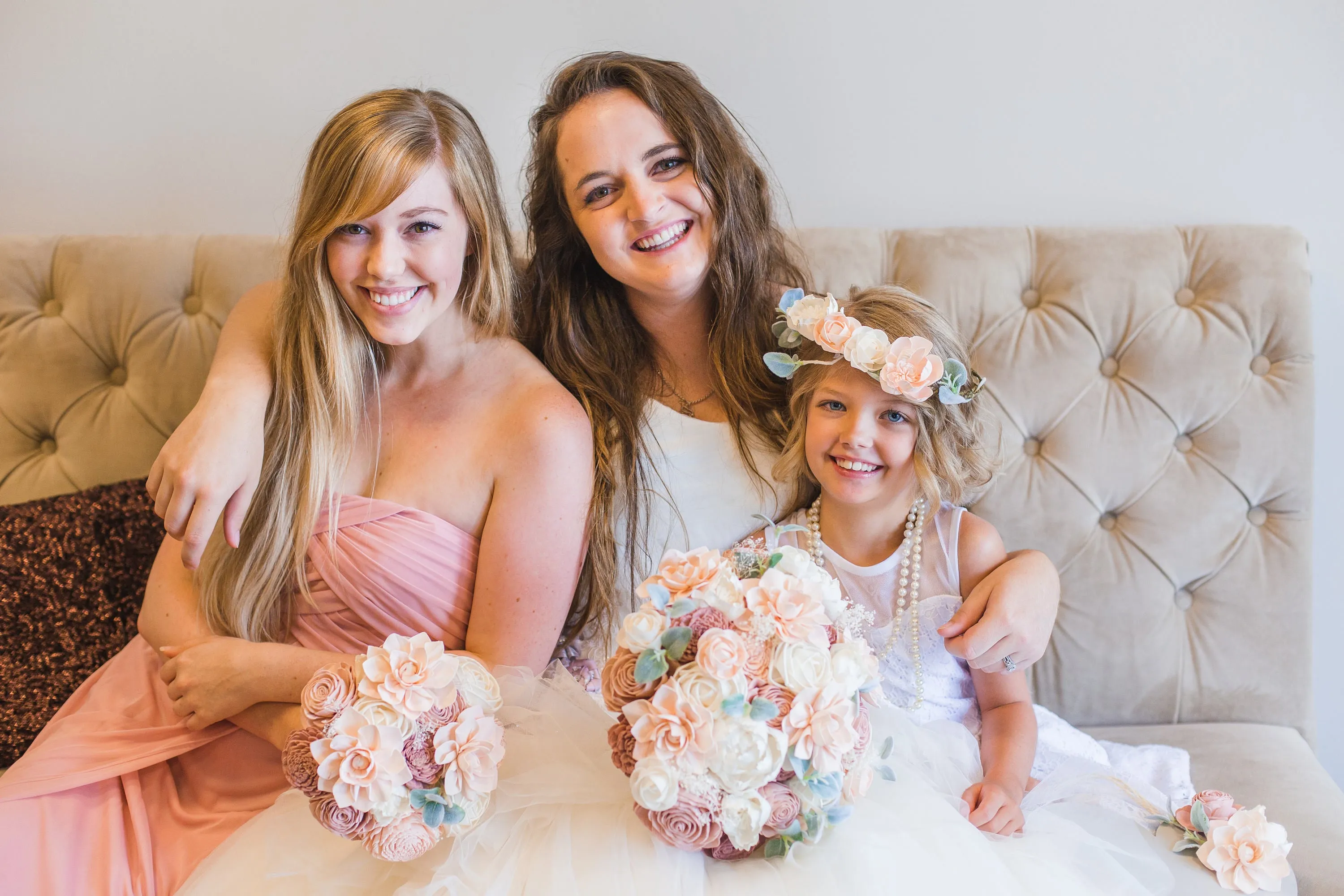 Shabby Chic Bridesmaid Bouquet