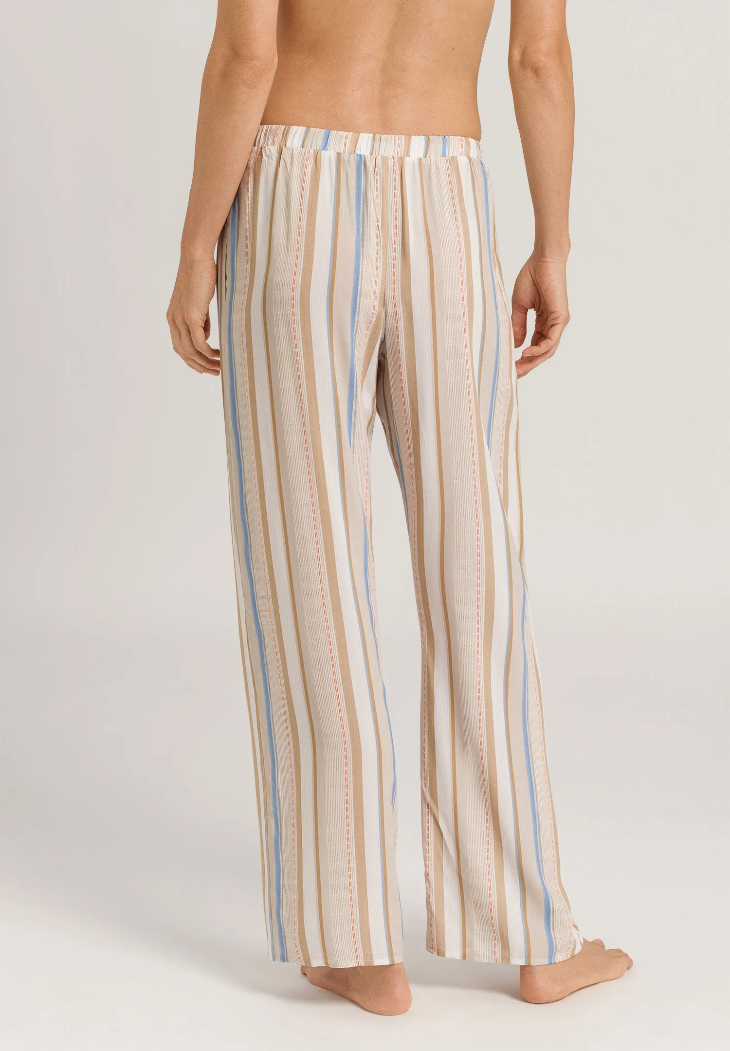 Sleep And Lounge Woven Long Pant | Textured Stripe 77617-2953