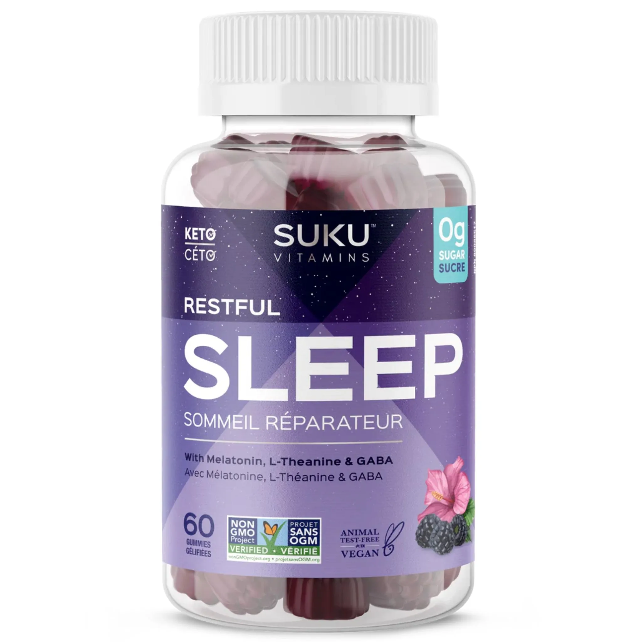 Suku Restful Sleep 60 Gummies