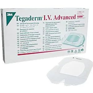 Tegaderm I.V. Advanced Securement Dressing 4" x 4-3/4"