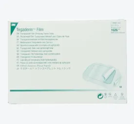 Tegaderm Transparent Adhesive Film Dressing Original Frame Style 4" x 4-3/4"