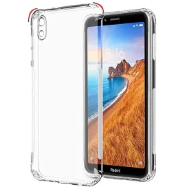 Transparent Silicone Mobile Back Cover for Xiaomi Redmi 7A (Soft & Flexible Back Cover)