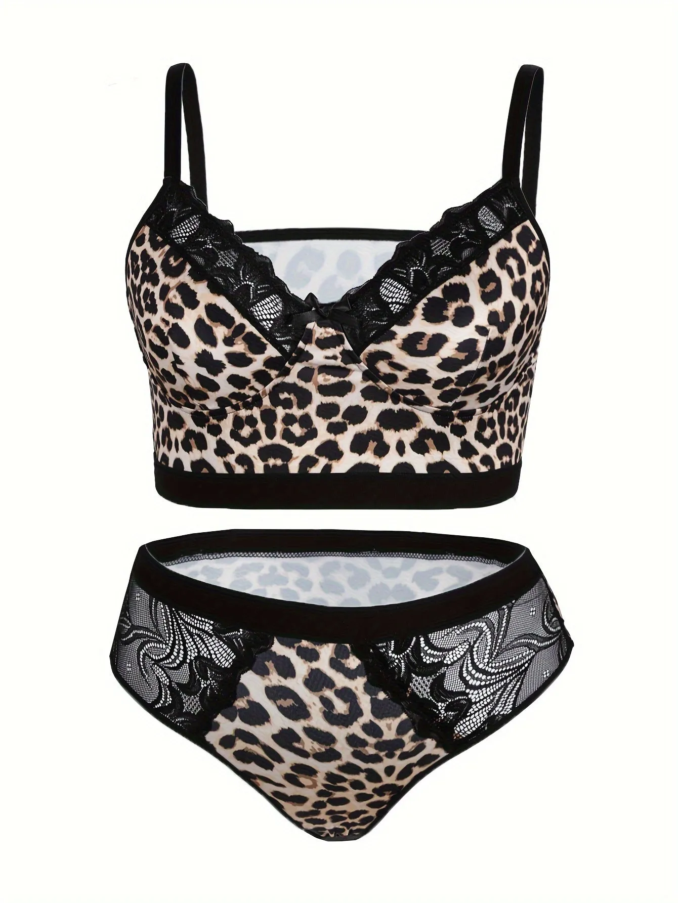 Wild Elegance Plus Size Sexy Lingerie Set