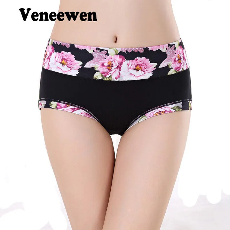 Women Panties Underwear Plus size 4XL Modal Sexy vs Calcinha Bragas Mujer Culotte Femme Women's Printing Briefs Panty