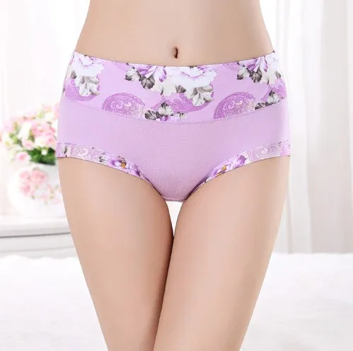 Women Panties Underwear Plus size 4XL Modal Sexy vs Calcinha Bragas Mujer Culotte Femme Women's Printing Briefs Panty