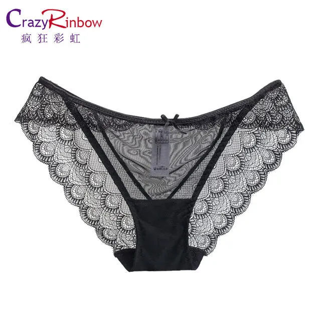 Women Sexy Lace Panties , Women's Low Waist Cotton Briefs Underwear G-Strings Thongs Tangas , Ladys Exotic Lingeries Intimates