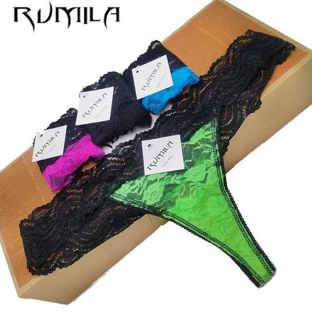 XXXXL big size 6color women cotton lace sexy underwear ladies panties lingerie bikini lingerie pants thong intimate wear ah20