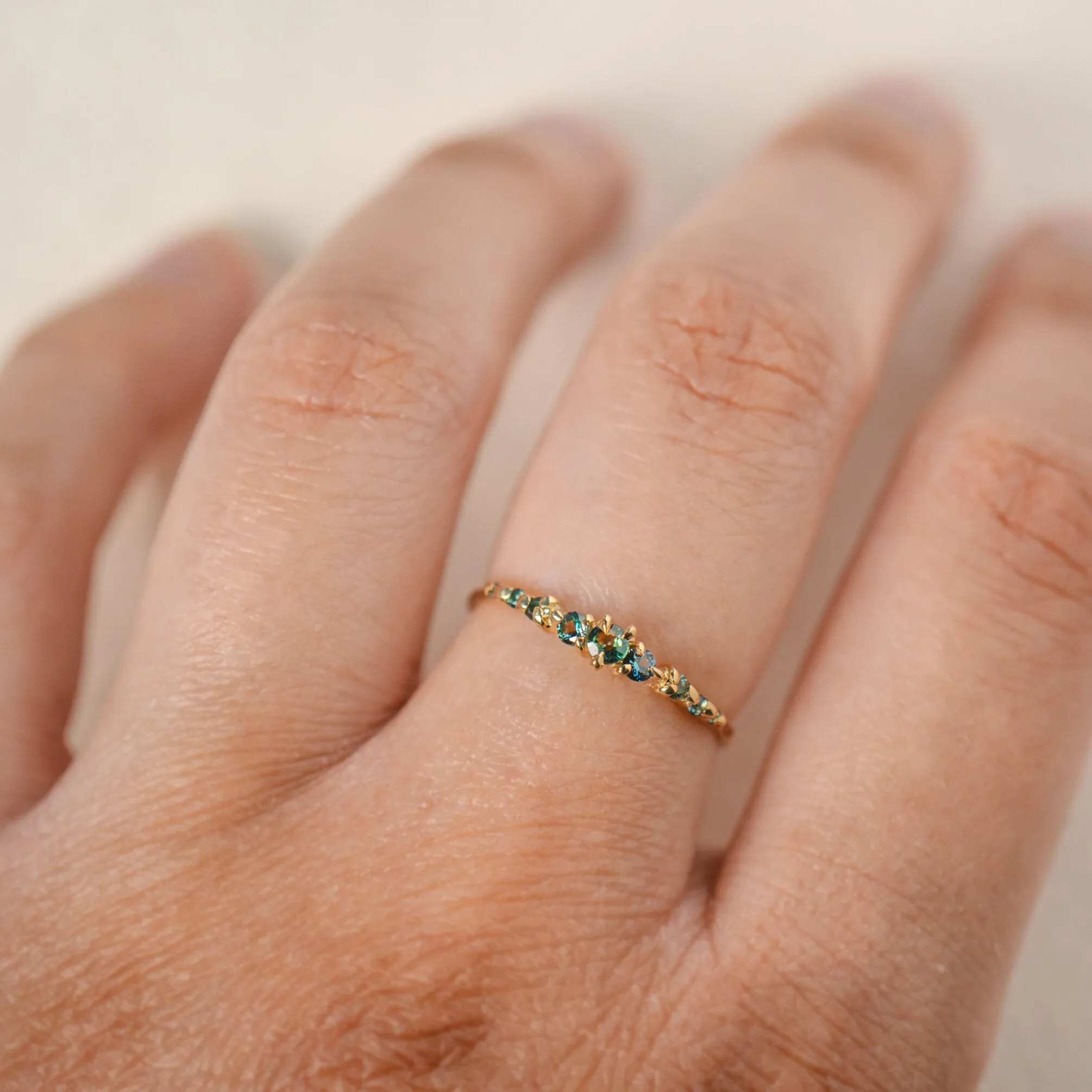 Yellow Sapphire Cyndra Ring